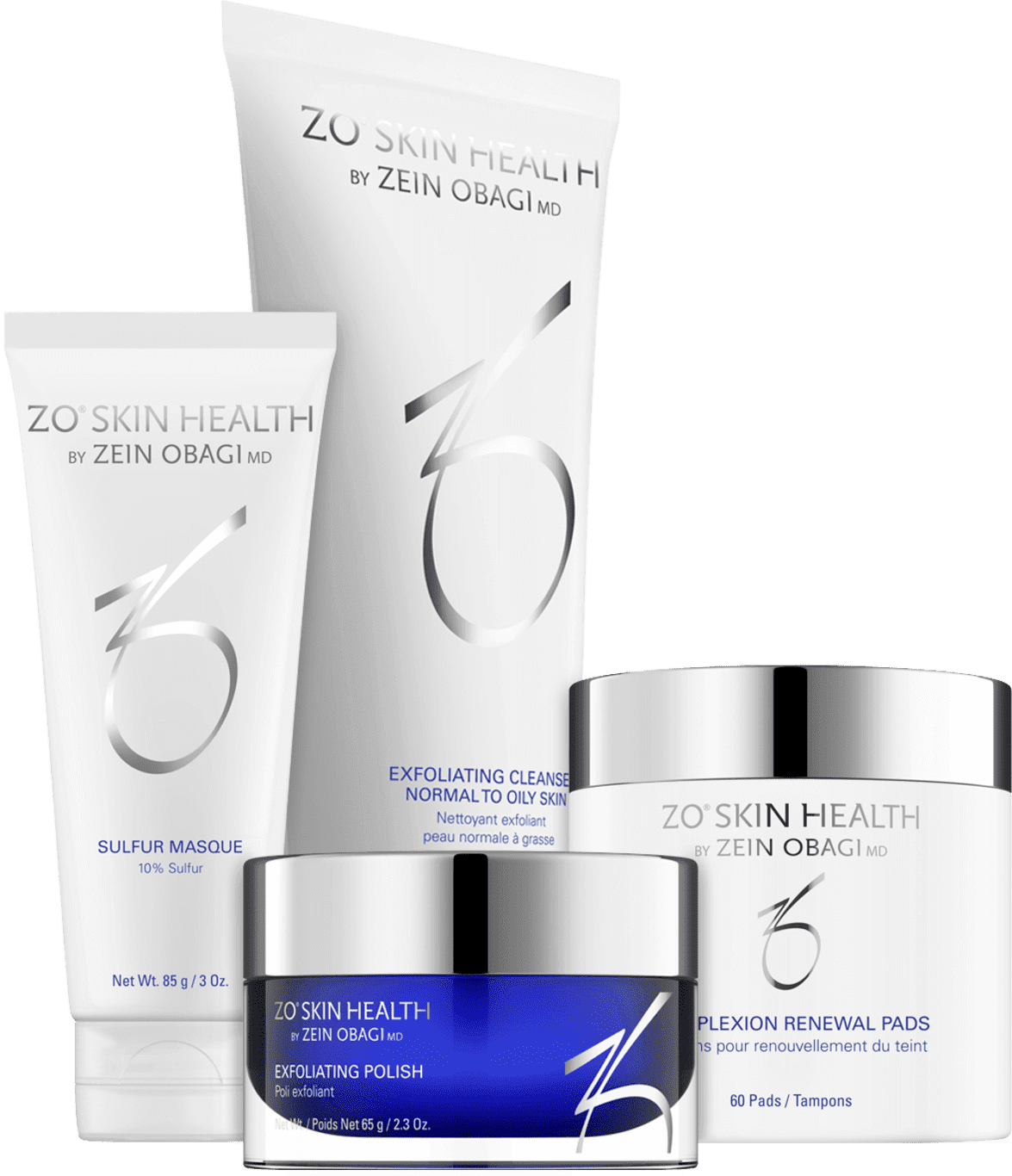 ZO Complexion Clearing Program 4 pcs FULLSIZE