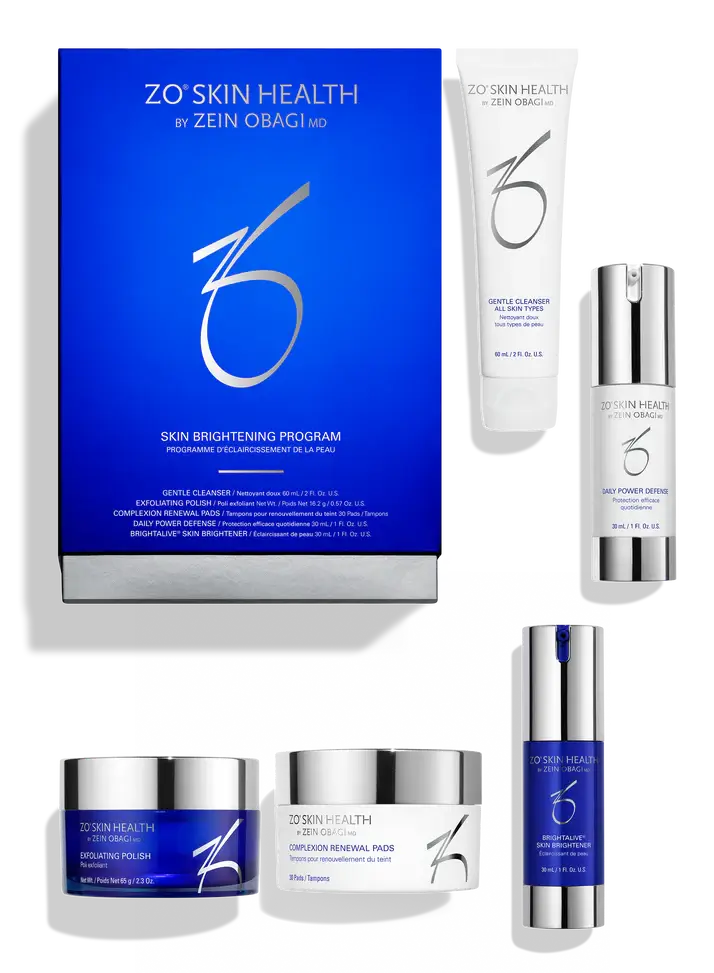 ZO Brightening Program 5pcs Travel size