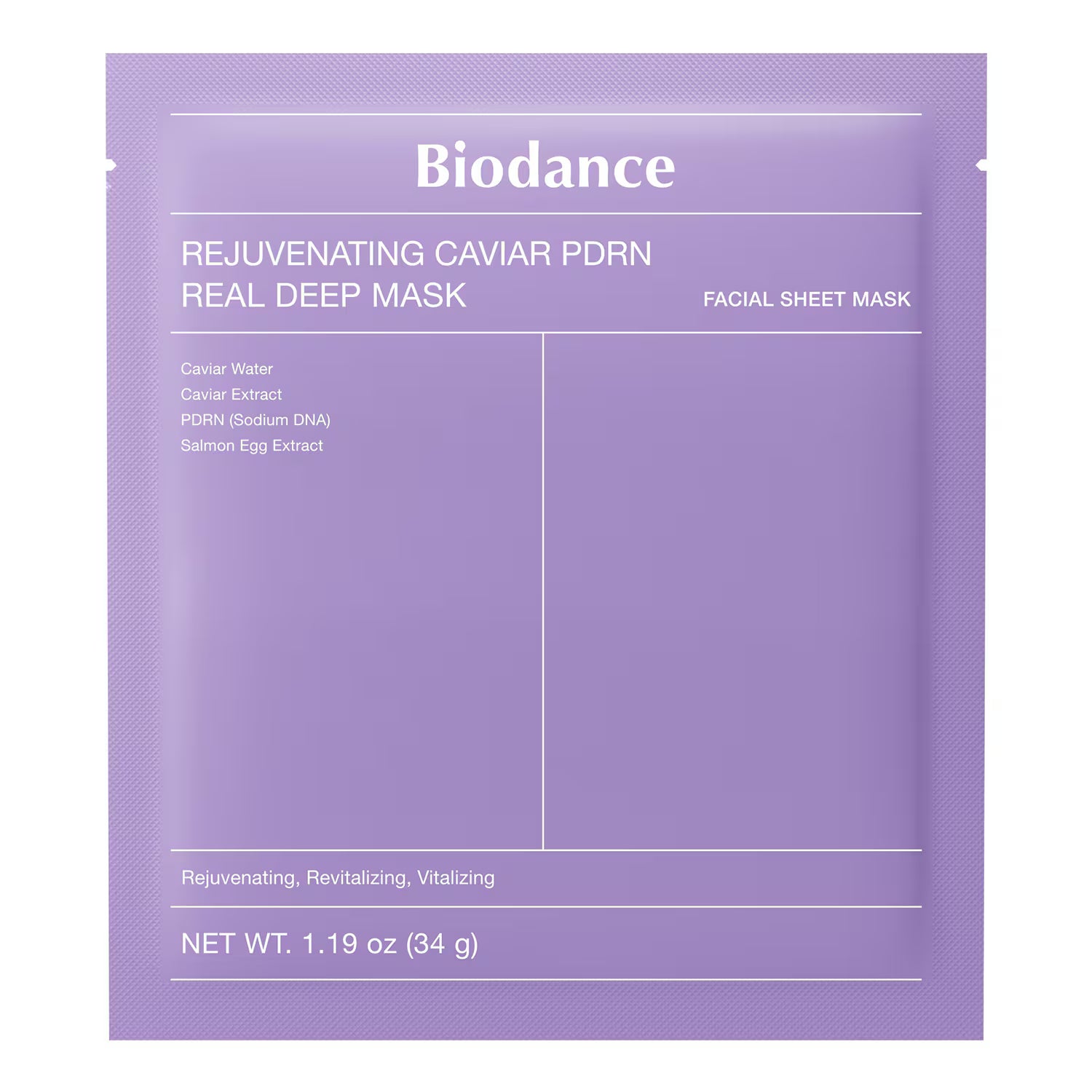 Biodance Rejuvenating Caviar PDRN Real Deep Mask