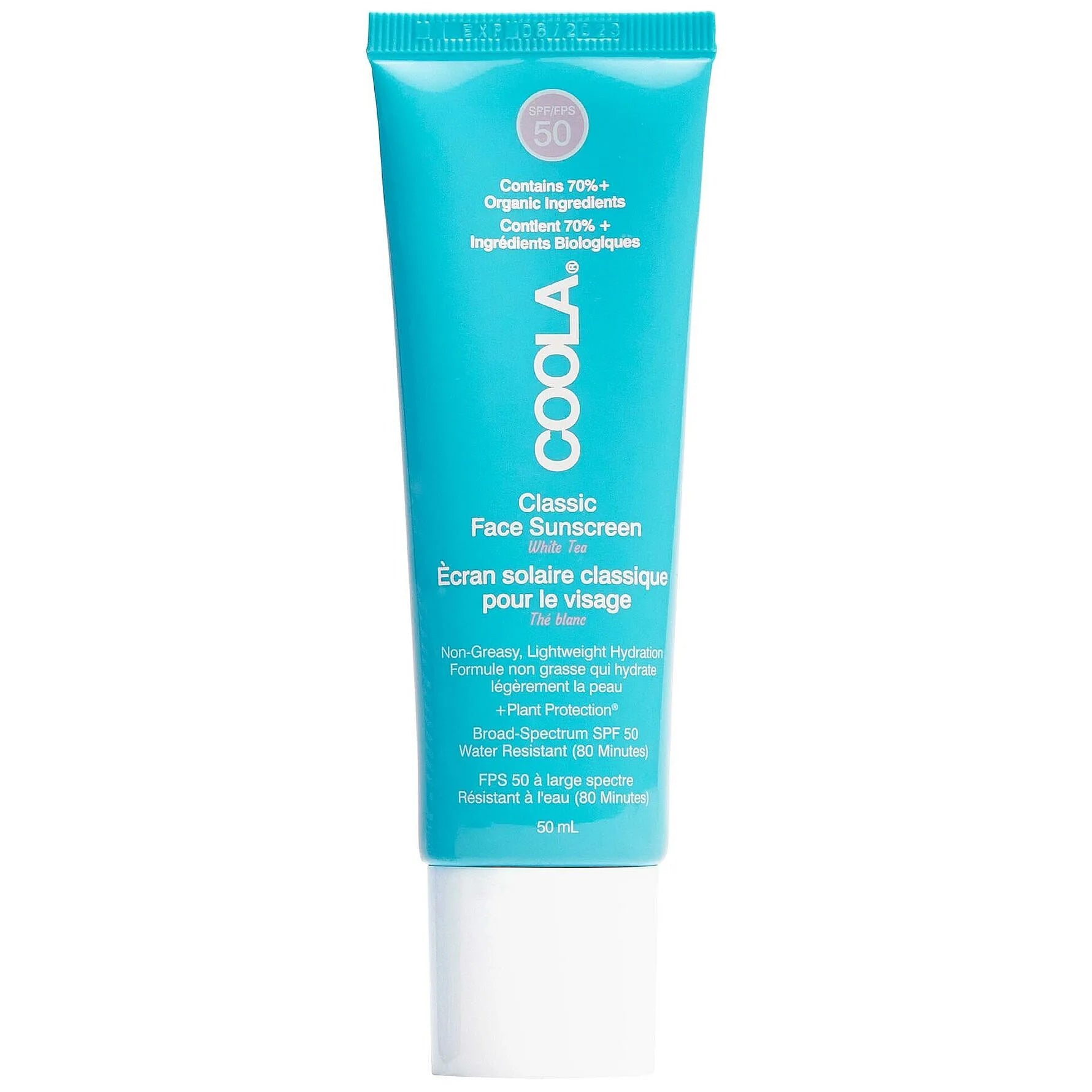 COOLA Classic Face Lotion White Tea SPF50