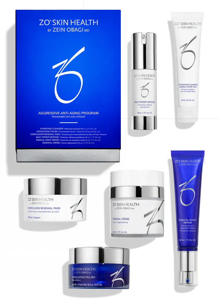 ZO Aggressive Anti-Aging Program 6pcs