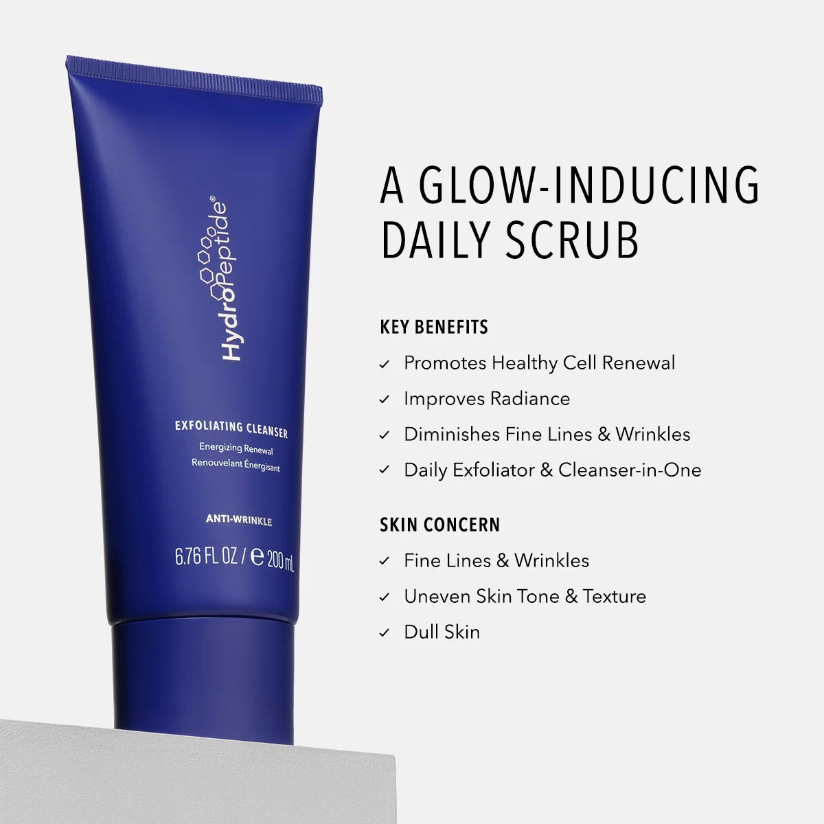 Image of HydroPeptide Exfoliating Cleanser 200ml