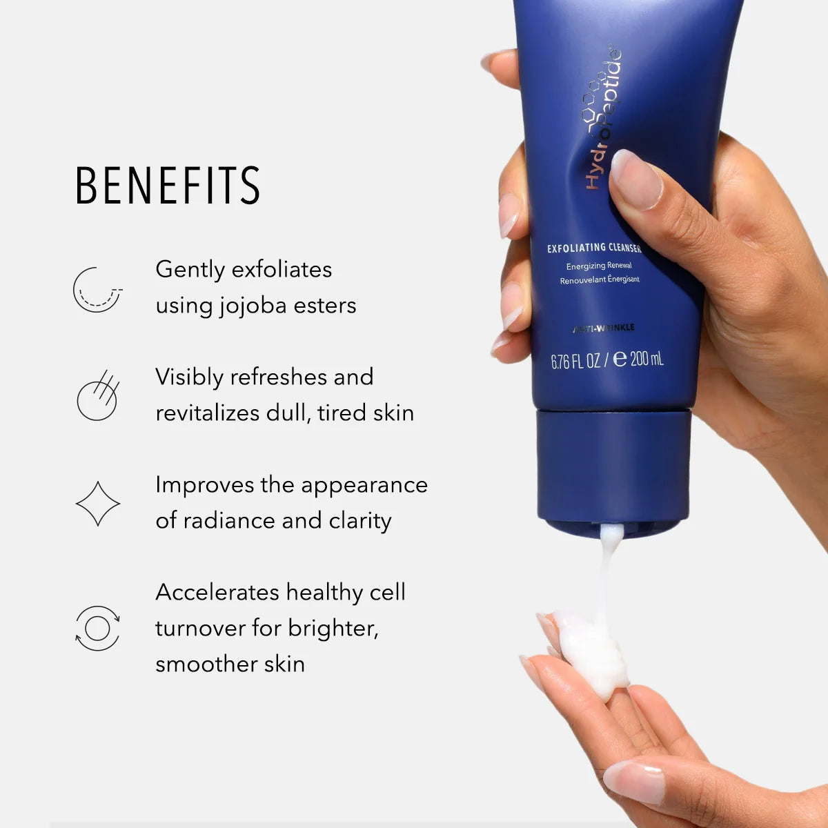 Image of HydroPeptide Exfoliating Cleanser 200ml