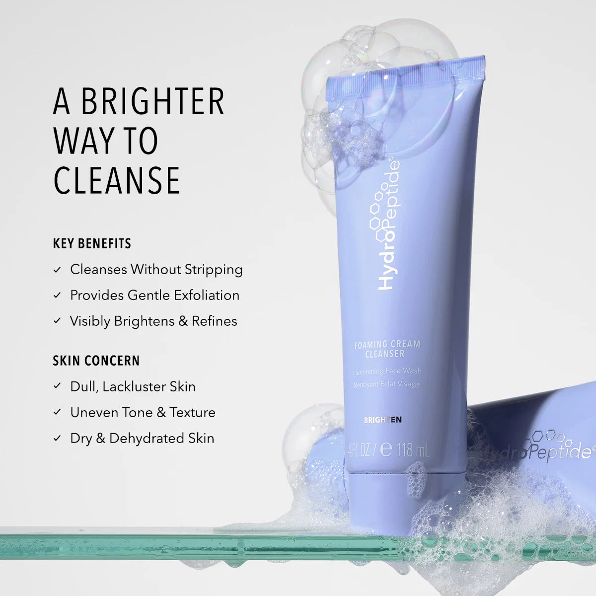 HydroPeptide Foaming Cream Cleanser 118ml