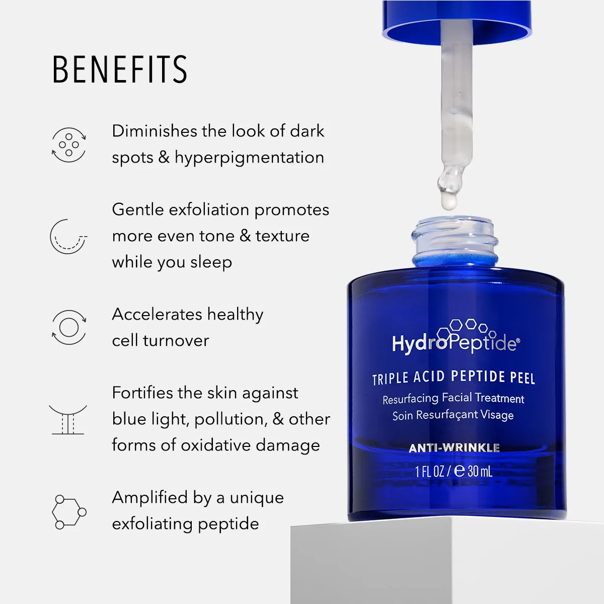 HydroPeptide Triple Acid Peptide Peel 30ml