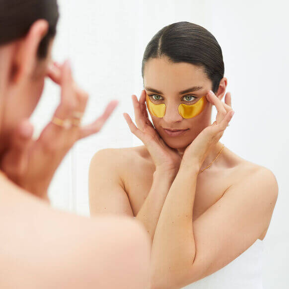 Kimuse 24K Gold Under Eye Collagen Mask 5pcs