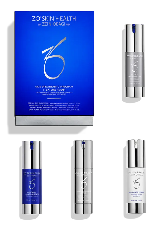 ZO Skin Brightening Program + Texture Repair Program 4pcs Travel size