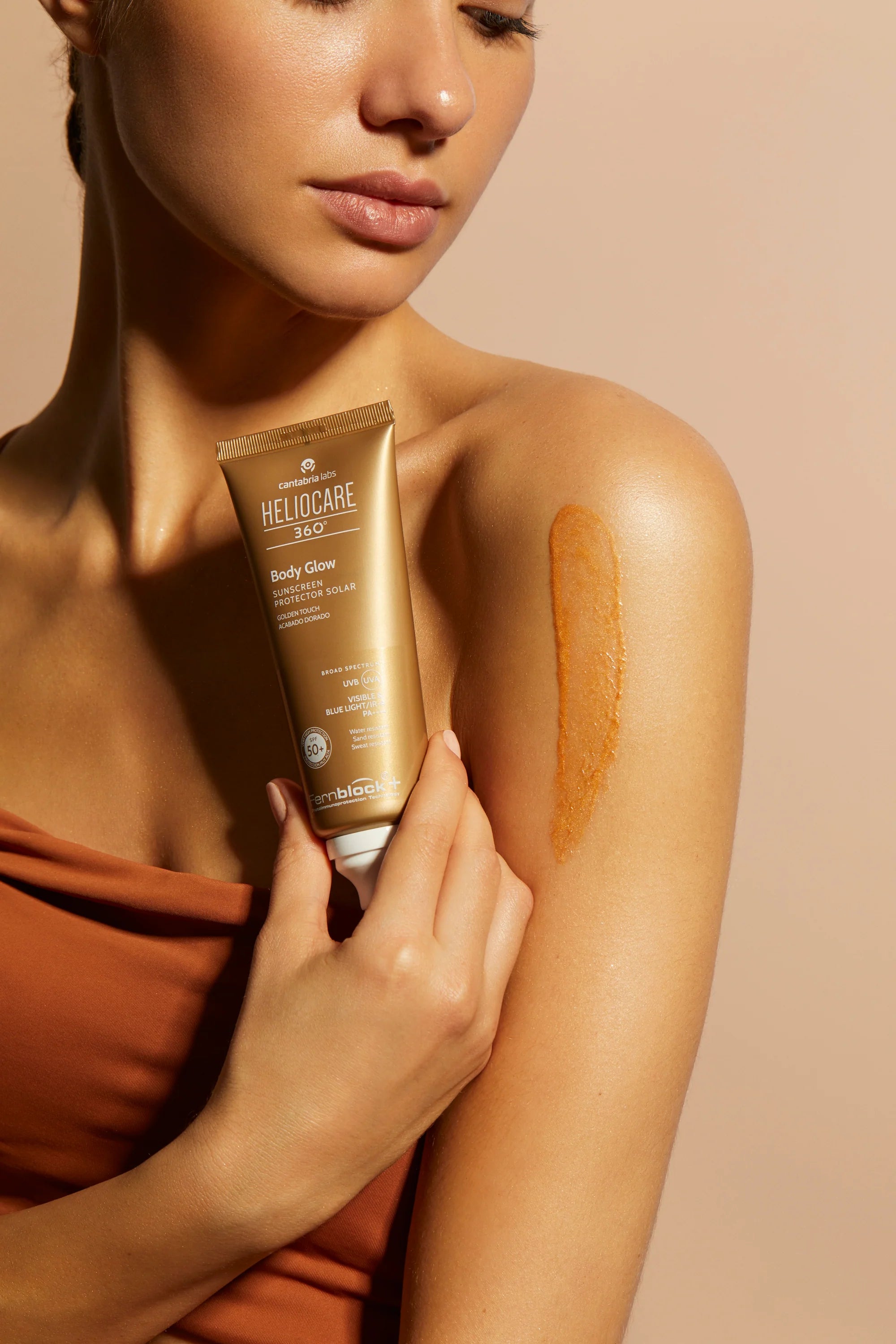 Image of Heliocare 360 Body Glow SPF50 100ml