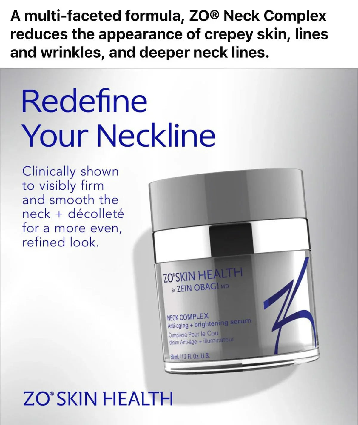 Image of ZO Neck Complex Anti-Aging + Brightening Serum 50ml