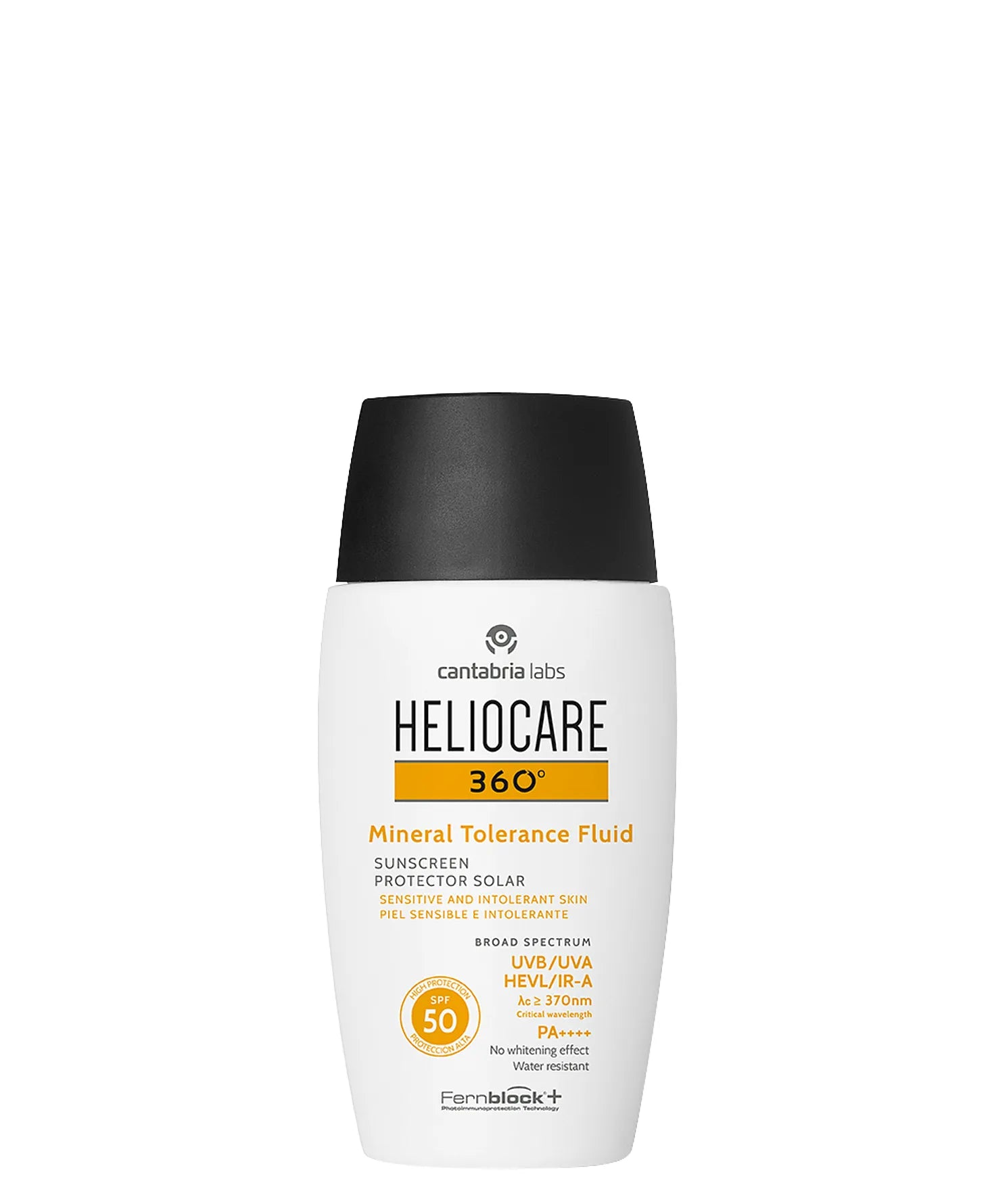 Image of Heliocare 360 Mineral Tolerance Fluid  SPF50 50ml