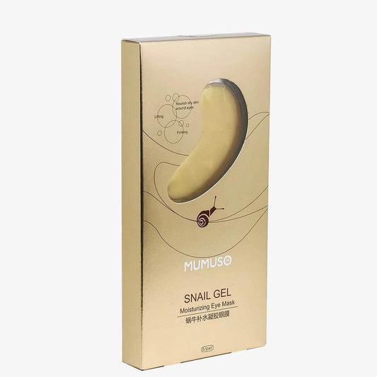 Mumuso Snail Gel Golden Eye Mask 6pcs